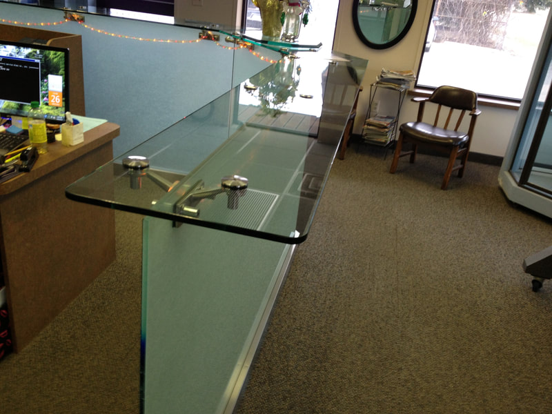 Glass Service Office Counters